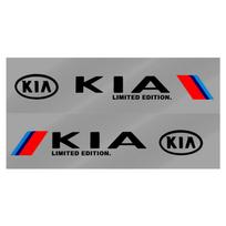 2 vnt. Automobilio 3D durų slenksčių lipdukai Kėbulo ilgos juostos Lipdukai Vandeniui atsparūs Apsauginiai KIA Cerato Sportage R K2 K3 K5 Sorento Sportage R Rio Soul balta
