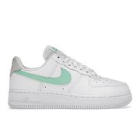 Nike Air Force 1 07 Balti Žali Švytintys Moteriški Bėgimo Bateliai Šviesiai Kauliniai 315115-164 38.5