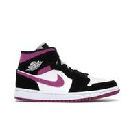 Air Jordan 1 Mid Cactus Flower Moteriški sportbačiai Juodi Balti BQ6472-005 36.5