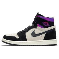 Paris Saint-Germain x Air Jordan 1 High Zoom Comfort Paris unisex sportbačiai violetiniai, balti ir juodi DB3610-105 41