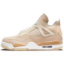 Air Jordan 4 Retro Shimmer Moteriški sportbačiai Rudo Bronzos-Saulėlydžio Oranžinės-Kvarcinės spalvos DJ0675-200 35.5