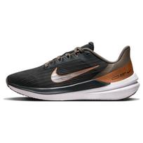 Nike Air Winflo 9 Pilki Metaliniai Vario spalvos Moteriški Sportbačiai Tamsiai Dūminiai Pilki Alyvuoti Pilki Metaliniai Sidabriniai DD8686-005 35.5