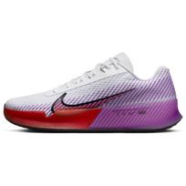 NikeCourt Air Zoom Vapor 11 Balti Pikantiški Fuksijos Vyriški Sportbačiai Pikantiškai Raudoni Juodi Fuksijos-Svajonės DR6966-100 40