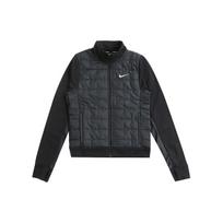 Nike Therma Fit Vienspalvė Susiūta Laisvalaikio Sportinė Medvilninė Striukė Moteriškos Striukės Juoda DD6062-010 S