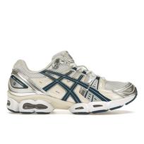 ASICS Gel Nimbus 9 Balti Šviesiai Indigo Moteriški Bėgimo Bateliai 1202A278-108 36