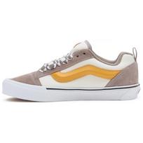 Vans Knu-Skool Mega Check - Grey Marshmallow Unisex Sneakers VN0009QC0BP 35