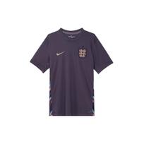 Nike Dri-FIT greitai džiūstantys trumpomis rankovėmis Anglijos futbolo marškinėliai 2024/25 Vyriški viršutiniai drabužiai Juoda-Violetinė Sezamo-Ruda FJ4272-573 2XL