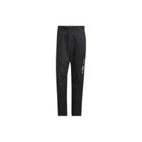 Adidas X National Geographic Twill Solid Color Letter Logo Cuffed Outdoor Sports Pants Men Pants Black IL6593 L