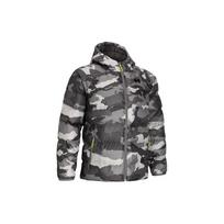 Under Armour Kelnės su gobtuvu, kamufliažinės, trumpomis rankovėmis, treniruočių, striukė su pūkais, vyriška striukė, pilka 1383435-294 L