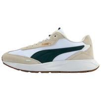 Puma Runtamed serijos vėjo nepralaidūs patogūs minkšti žemi kasdienio stiliaus batai Unisex sportbačiai Balti 404412-02 42.5