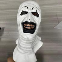 Klounas Artas Cosplay Filmas Terrifier 2 Klouno Arto Cosplay Kostiumas Kombinezonas Kaukė Helovino Kostiumai Kaukė Vyrams Moterims as the picture-XL