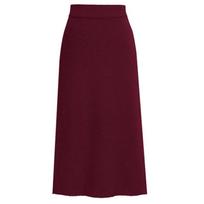 Vienspalviai moteriški laisvalaikio pavasario sijonai XXXXXL juoda