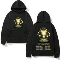 Dave Berniukas, grojęs arfa Naujo albumo turas 2026 m. Hoodies Grafinis spaudinys Megztiniai Populiari apranga Sudaderas Unisex Megztiniai XS juoda