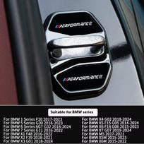 4 vnt. Automobilio durų užrakto dangtelio lipdukai BMW X1 X3 X4 X5 3 5 serijos G32 F48 G01 G20 G02 F15 G05 G07 G11 G22 G30 G26 G45 G60 U10 U11
