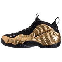 Nike Air Foamposite Pro 'Metallic Gold' Sportbačiai Laisvalaikio avalynė 624041-701 45