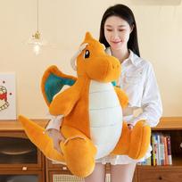 Pokémon pliušinis žaislas greitas drakonas lėlė pliušinė lėlė miego pagalvė lėlių automato dovana 35cm