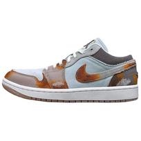 Jordan Air Jordan 1 žemi Vintažiniai Krepšinio Batai Vyriški Mėlyni Rudi Jordan IM6664-991 37.5