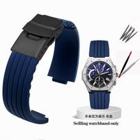Guminis silikoninis laikrodžio dirželis Casio Edifice EFB-680 ECB10YD Laikrodžio dirželis vyriškam Ocean Heart EFB680 Išgaubtas 12mm 14mm Dirželis 12mm