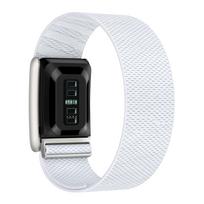 Whoop 5.0 laikrodžio apyrankės kilpa, minkštos apyrankės, suderinamos su WHOOP ONE apyranke, fitneso sekikliu, Whoop Life EKG apyrankės Only Band-NO Tracker balta