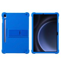 Samsung Galaxy Tab S10 Lite Silikoninis apsauginis dėklas SM-X400 Anti-X406B Samsung Galaxy Tab S10 Lite tamsiai mėlyna spalva