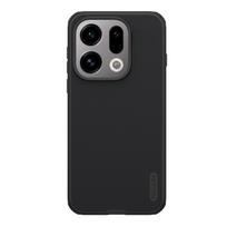 OPPO Find X9 Pro telefono dėklas Nillkin Super Frosted Shield Pro Magnetinis Kietas PC+TPU Apvalkalas Smūgiams Atsparus Galinis Dangtelis OPPO Find X9 juoda