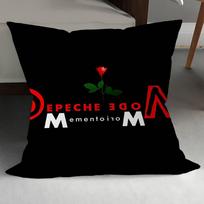 Rock D-Depeche Cool Mode LOGO Pagalvės užvalkalai Namų patalynė Dekoratyvinis pagalvės užvalkalas Vestuvės Super minkštas pagalvės užvalkalas 12x12Inch