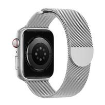 Milanietiškas metalinis magnetinis dirželis Apple Watch 7/8/9/10/11 serijai Compatible 44/45/46/49mm