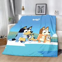 Animacinis B-Blueys Spausdintas pledas Pledai iškylai Šiltas pledas Minkštas ir patogus pledas Namams Kelionėms Gimtadienio dovana 30x40in