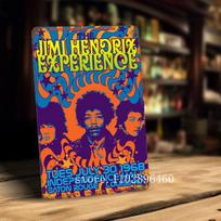 jimi hendrix Metalinės plokštės ir ženklai sienų dekoras Vintažiniai skardos ženklai Kapitono metalinis plakatas Dekoracija barui, pub'ui, klubui Sienų dekoracija 20x30cm（7.8x11.8inch）