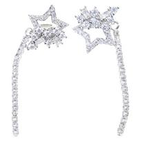 2Pcs Crystal Decor For Clip Earbuds Open Ear Decorative Earphone Accessories Removeable Decoration Clip