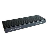 LC-POWER LC-M2-C-NVME-3 storage drive enclosure, black M.2 SSD enclosure