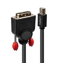 Lindy Mini DP to DVI cable, 3 meters, black, 41953