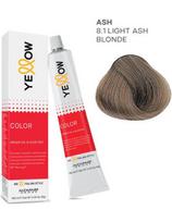 Yellow plaukų dažai Alfaparf Milano Yellow Color 8.1 Light Ash Blonde, 100ml