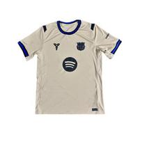 FC Barcelona 2025/26 Stadiono išvykos Nike Kobe Dri-FIT Futbolo replikos marškinėliai 3XL smėlis