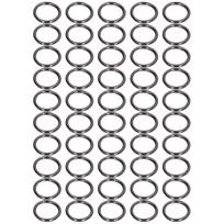 50 vnt. Metaliniai žiedai 15x3 mm Geležies medžiaga Tvirti Daugiafunkciniai Išskirtiniai O žiedai Metaliniai