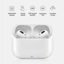 „Bluetooth 5.0“ belaidės ausinės, mažos delsos el. žaidimų ausinės, stereo triukšmo mažinimo žaidimų ausinės, jutiklinio valdymo ausinės su įkrovimo dėžute balta
