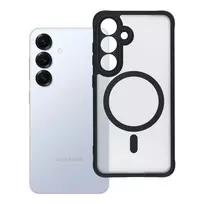 OEM Full Matte Mag phone case with MagSafe support for Samsung Galaxy S25 (S931) black