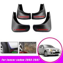 Automobilio purvasaugiai Mitsubishi Lancer Sedanas 2003 2004 2005 2006 2007 Purvasaugiai Apsaugos nuo purslų Sparnams Automobilio Aksesuarai raudona