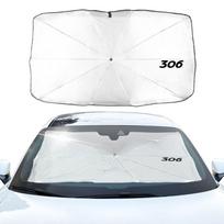 Skirta Peugeot 206 207 307 308 508 407 408 2008 5008 Automobilio priekinio priekinio skėčio skėčio skydeliai Automatinis sulankstomas skėčio dangtelis nuo saulės For 306