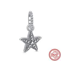 Nauja vasaros vandenyno žavesio serija Murano stiklas jūros vėžlys Starfish žuvies karoliukai tinka apyrankėms papuošalų dovana