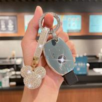 Mercedes Benz raktų dėklo dangtelis Nauja C klasė E klasė A C260L Shell E300L Sagtis A200L Automobilis GLC300 GLA GLE sagtis juoda