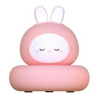 Vaikų naktinis šviestuvas Bear Rabbit Baby Naktinis šviestuvas, mielas namams miegamajam vaikui USB animacinių filmų LED lempa Kalėdų dovana