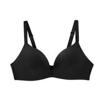 FINETOO Sexy Top Besiūlė Liemenėlė Minkšta Intymi Moteriška Be pėdsakų Apatinis trikotažas Patogus reguliuojamas Beauty Beauty Liemenėlė Moteriškas apatinis trikotažas 36 80 juoda