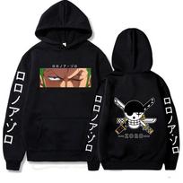 Roronoa Zoro Eyes Hoodies ONE PIECE Anime megztinis Unisex rudens ir žiemos megztiniai Nauji hip pop gatvės drabužiai madingi drabužiai M