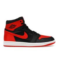 Air Jordan 1 Retro High OG Satin Bred 2023 Moteriški sportbačiai Juodi University-Red Balti FD4810-061 36