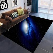 Paslaptingi tarpžvaigždiniai grindų kilimėliai Kilimai durų kilimėliai Miegamojo gyvenamojo kambario namų apdaila Svetainės kilimai Tapetes De Sala 80x120cm