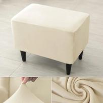 Nordic Solid Color Wing kėdės užvalkalas Velvet Stretch fotelių užvalkalai Nuimami Relax sofos užvalkalai su sėdynės pagalvėlės užvalkalu