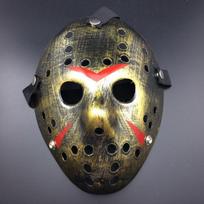 Helovino Jasono Voorheeso kaukė, penktadienis, 13-asis siaubo filmas, ledo ritulio kostiumas