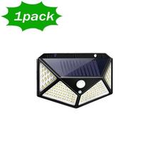 1/2/4/5/6 vnt 100 LED sieniniai šviestuvai lauko saulės lempa PIR judesio jutiklis saulės energija maitinamas saulės šviesos gatvės šviestuvas sodo dekoravimui 1PCS