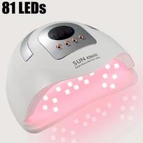 380W Nagų džiovintuvas SUNX26 MAX Nagų lempa UV LED lempa manikiūrui, geliniam lakui, džiovinimo mašina, nagų dailė US balta
